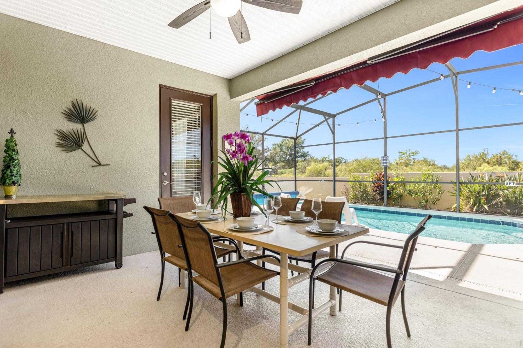 Luxury 4Br Home - Private Pool Bbq - Near Disney Kissimmee Zewnętrze zdjęcie